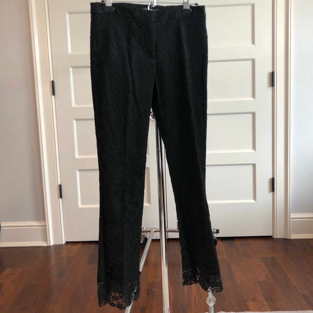 VINTAGE lace women’s bootcut pants